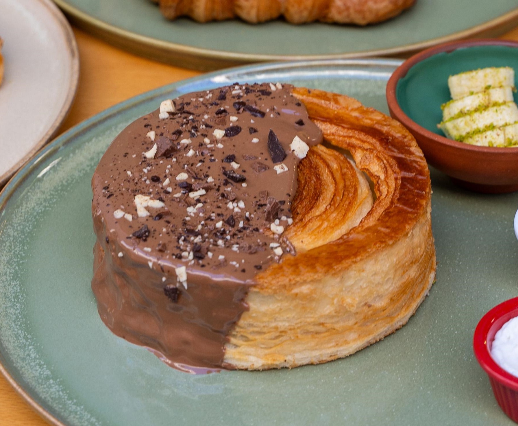 Belçika Çikolatalı Kruvasan